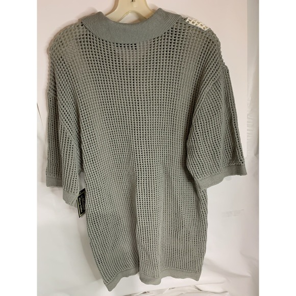 MASSIVE Luxury Edition Vented SS Luxury Fashion Button Cotton Green  Men's L NWT - Picture 2 of 5